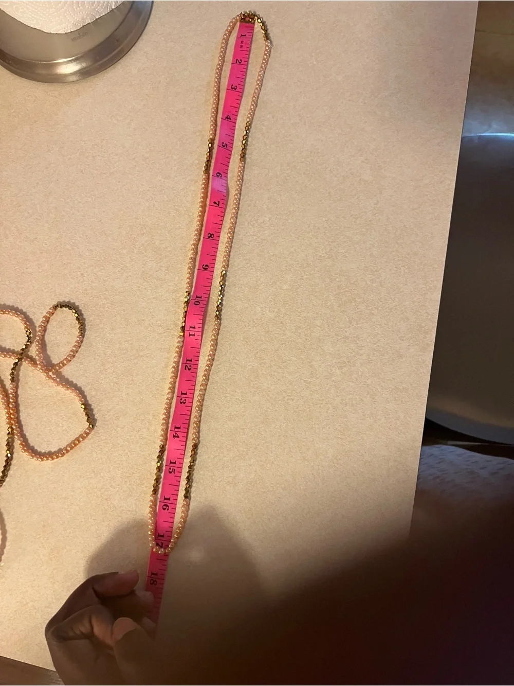 Beige Gold Layer Waist Beads | Handmade Boho Beach Body Chain